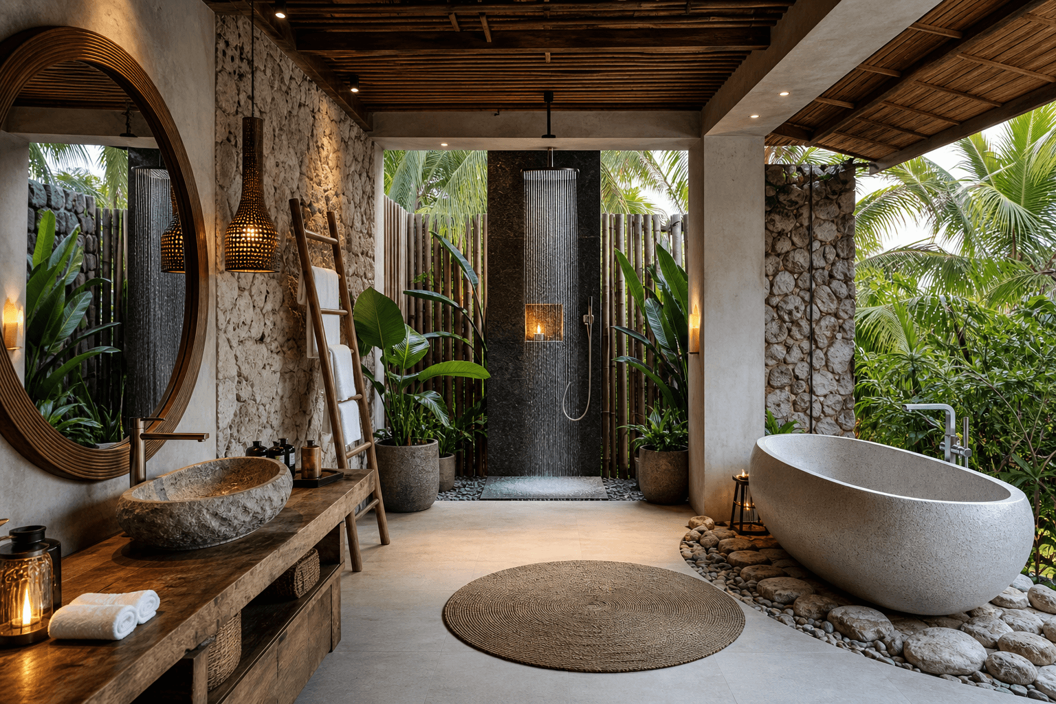 Boutique Resort Bathroom Zanzibar